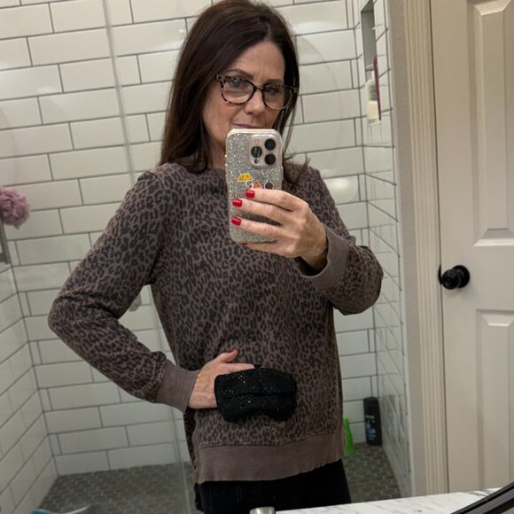 Vintage French Black Beaded Belt Bag with Chanel Gift Bag 5" X 3.5" - Picture 5 of 17